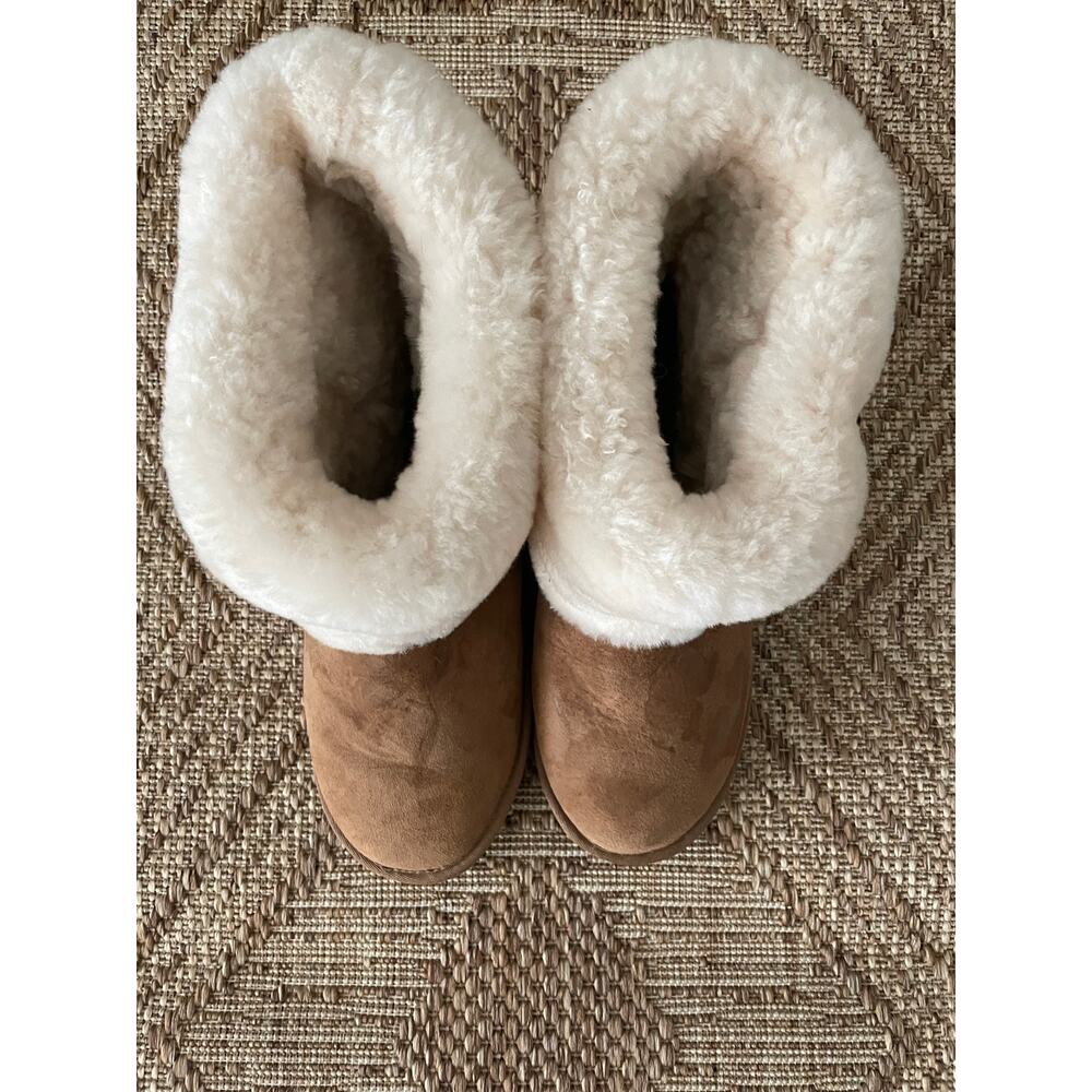 Cloud Nine Sheepskin Boot 2 Buckle Outdoor fully lined SZ 11 - Picture 8 of 8